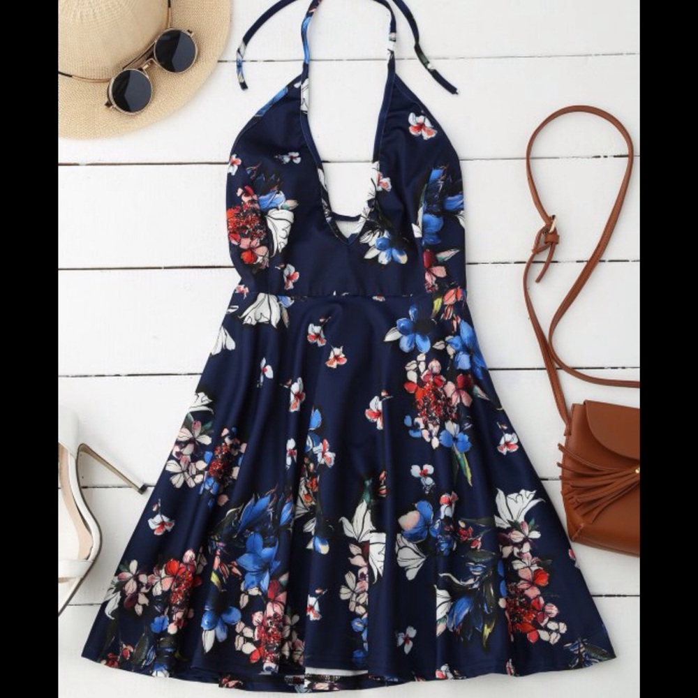 Summer night dress! Fun and flirty! Zaful size L
